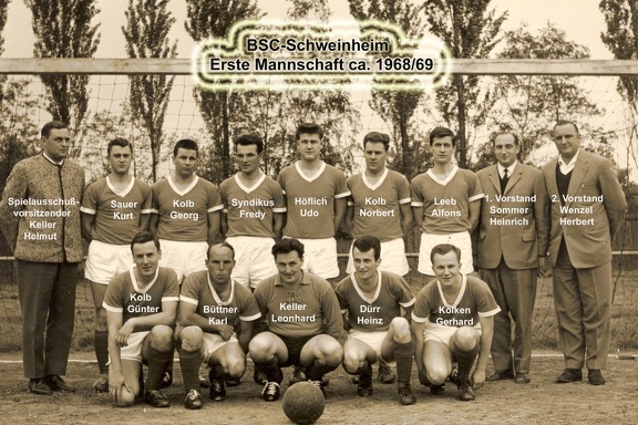 BSC 1.Mannschaft 1968/69